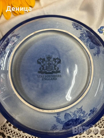 Комплект за лична хигиена или умивалник за спалня💙 Според мен е съвременна репродукция , снимка 9 - Сервизи - 51174811