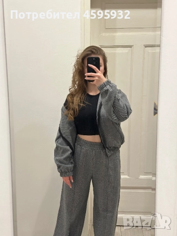 Спортно елегантен комплект с цип , снимка 3 - Спортни екипи - 52685901