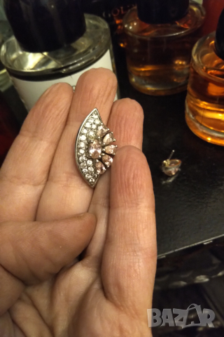 Сребърен лот с морганит  НАМАЛЕНИЕ , снимка 2 - Бижутерийни комплекти - 44658618