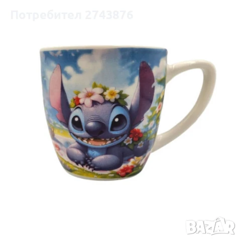 Детски порцеланов комплект от три части - Stitch , снимка 4 - Сервизи - 50499089