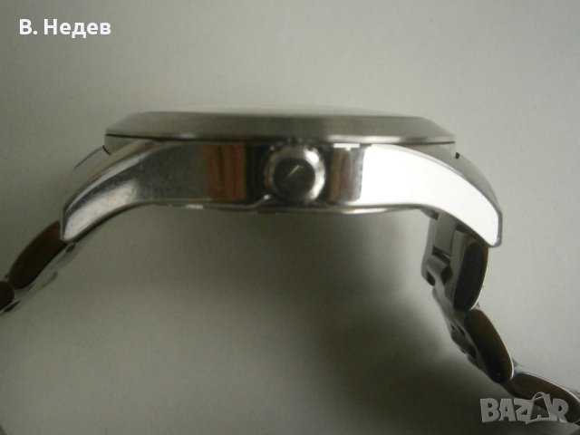 DAYMOND RENE, GMT, 10 atm. waterresistant, all steel, 44mm, снимка 3 - Мъжки - 39802852