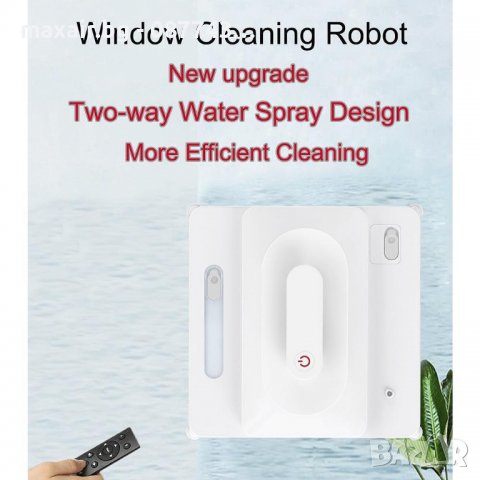 Робот за почистване на прозорци Spider SPRAY 2 (със спрей функция) * Безплатна доставка, снимка 6 - Прахосмукачки - 38894327