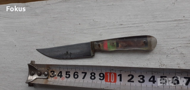 Стар критски ергенски нож острие ножче, снимка 5 - Антикварни и старинни предмети - 53340036