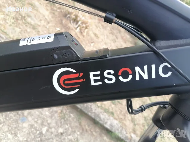 алуминиев електрически велосипед Esonic , снимка 14 - Велосипеди - 55940761