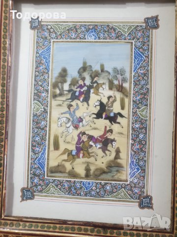 Миниатюра-бойна сцена, снимка 5 - Картини - 39223398