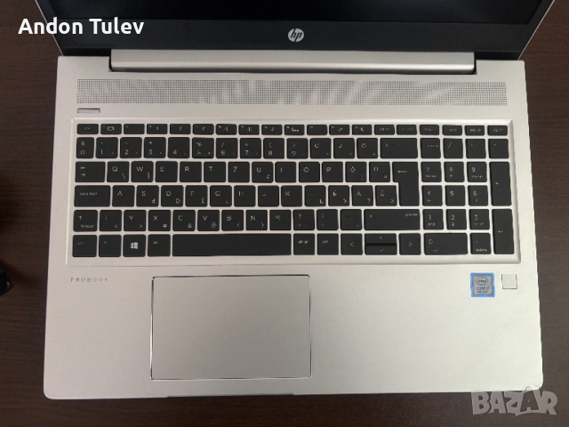 Лаптоп HP PROBOOK 450 G6 с немска клавиатура, снимка 5 - Лаптопи за дома - 53096669