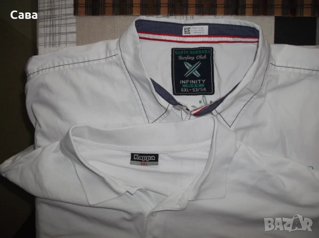 Риза и блуза INFINITY , KAPPA  мъжки,5-6ХЛ