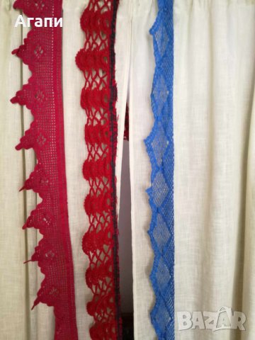 Дантела плетена на една кука