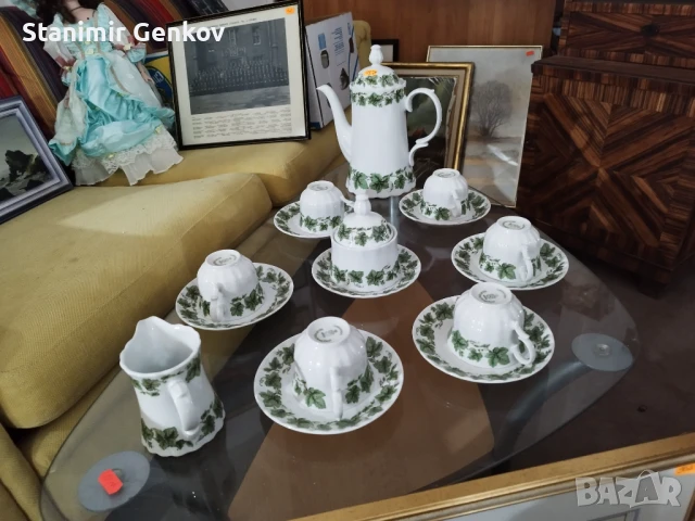 Порцеланов сервиз за чай или кафе , снимка 1