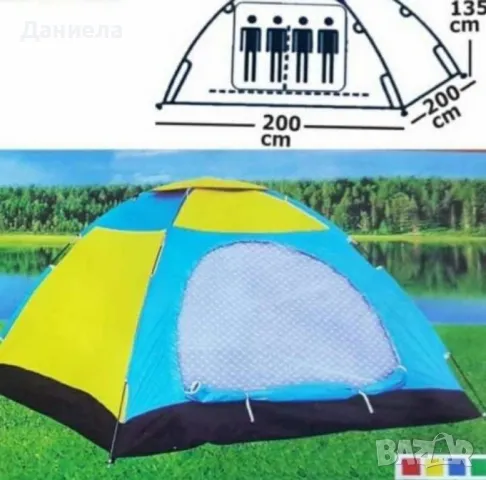 Палатка Muhler 220x220xH130см. или 220х300хH160см, снимка 3 - Палатки - 49336279