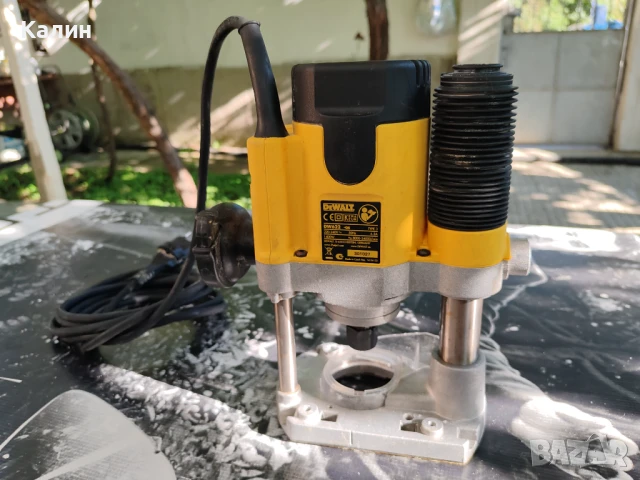  Оберфреза DeWALT DW622KT-QS, 1400W, снимка 6 - Други инструменти - 51320250