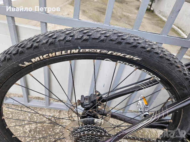 Хидравлика-алуминиев велосипед 26 цола ROCKRIDER-шест месеца гаранция, снимка 9 - Велосипеди - 52490911