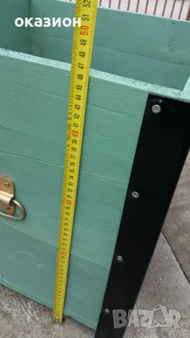 стар военен сандък кашпа, снимка 7 - Антикварни и старинни предмети - 49752631