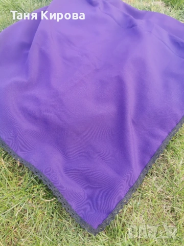 Копринена кърпа за глава, чудесно допълнение към народна носия , снимка 2 - Други ценни предмети - 53863129