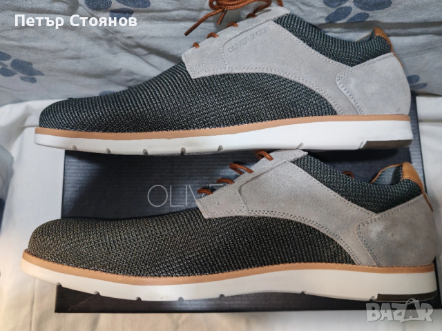 Елегантни мъжки обувки Oliver Jаckob №44, снимка 8 - Спортно елегантни обувки - 53630165