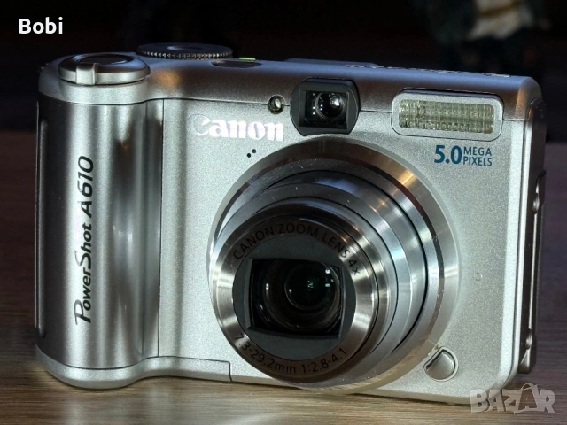 Canon PowerShot A610 – отлично състояние | въртящ LCD, снимка 3 - Фотоапарати - 53295960