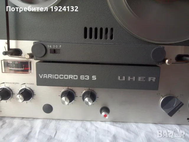 UHER Variocord 63 S магнетофон, снимка 2 - Ресийвъри, усилватели, смесителни пултове - 56065917