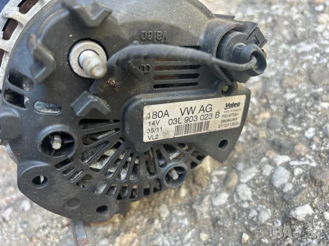 Алтернатор VW Audi Skoda Seat TDI 03L903023B 180A Генератор Динамо, снимка 2 - Части - 55890321
