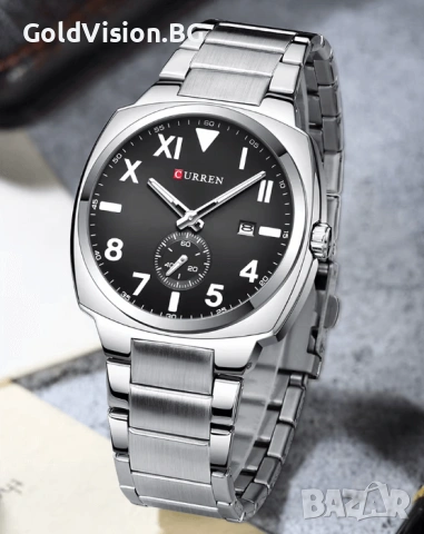 Мъжки часовник – CURREN 8472 + ПОДАРЪК, снимка 3 - Мъжки - 53206630