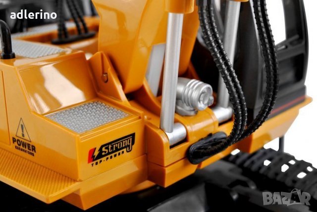 Игра Багер с дистанционно, багер играчка, реалистичен багер, снимка 10 - Коли, камиони, мотори, писти - 34159606