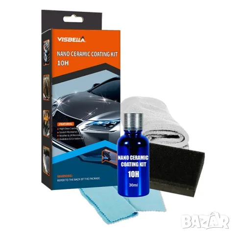 Нанокерамично защитно покритие Visbella 30 ml