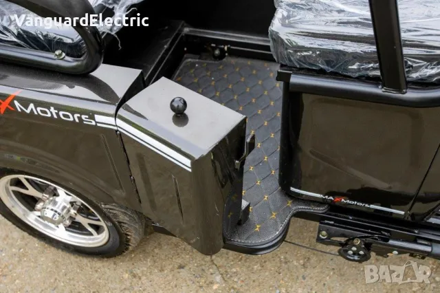 Двуместна Триколка Електрическа 1500W Модел Cargo Lux - СИВА, снимка 4 - Мотоциклети и мототехника - 42256085