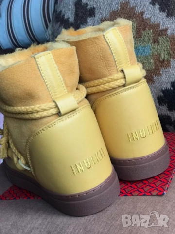 боти / ботуши Inuikii Yellow номер 38, снимка 2 - Дамски ботуши - 52091162