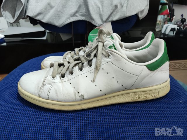 кожени маратонки Adidas Originals Stan Smith M20324, снимка 3 - Маратонки - 41260277