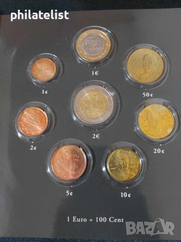 Комплектен сет Гърция в драхми и Евро Серия 2002 от 1 цент до 2 евро , снимка 2 - Нумизматика и бонистика - 44328157