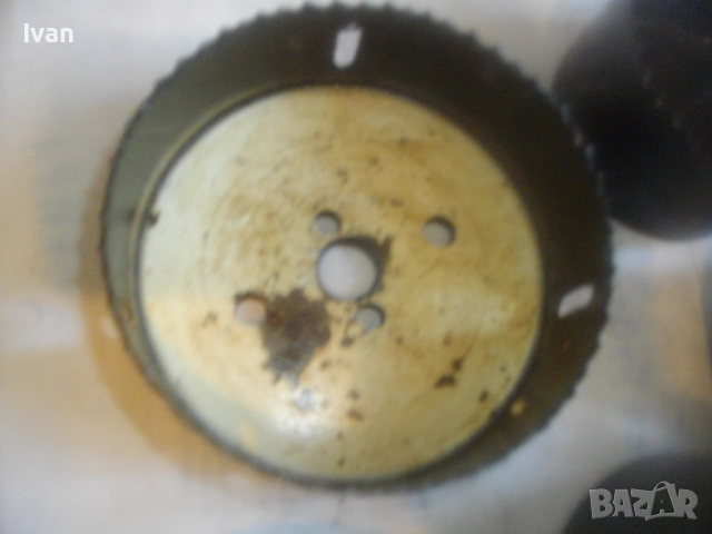 Немска боркорона за кръгли отвори от ф38мм до ф102мм Старо качество масивни, снимка 7 - Други инструменти - 51555562