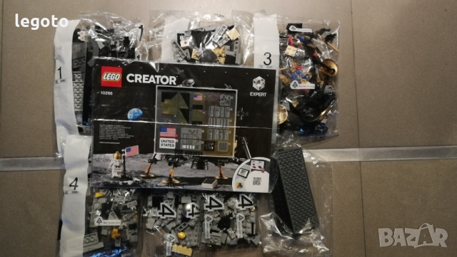 НОВО ЛЕГО 10266 Идеи - Аполо 11 лунен модул на НАСА LEGO 10266 IDEAS - NASA Apollo 11 Lunar Lander, снимка 6 - Конструктори - 36073461
