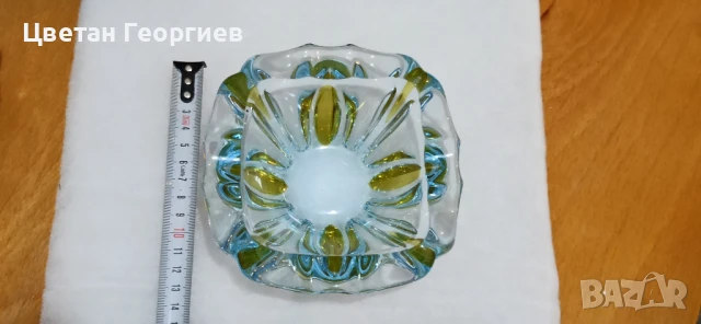 пепелник цветно стъкло Мурано