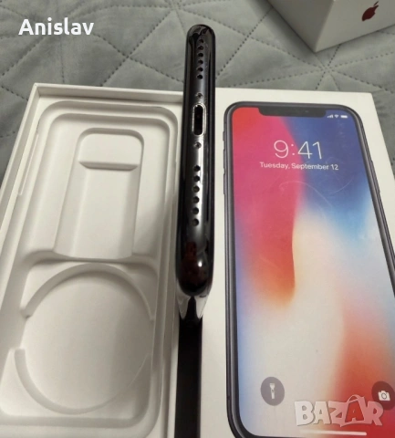 Apple iPhone X, 64GB, с кутия!, снимка 4 - Apple iPhone - 53375872