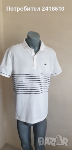 Lacoste Pique Cotton Mens Size 6 - XL  НОВО! ОРИГИНАЛ! Мъжка Тениска!, снимка 5 - Тениски - 51041235