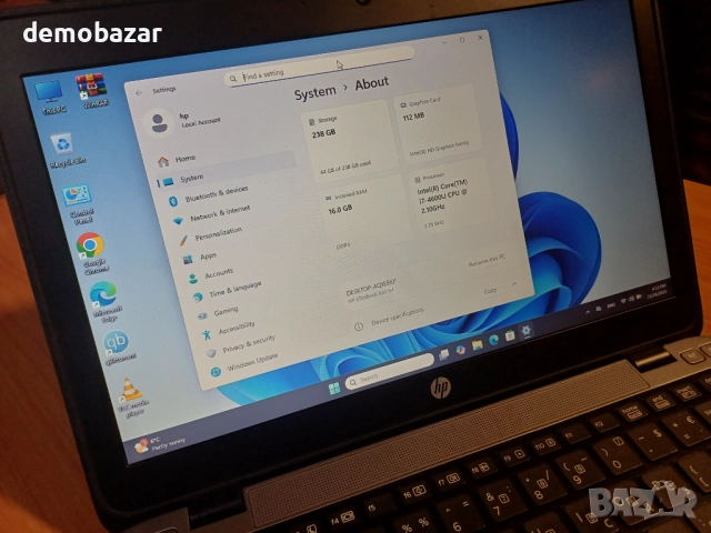 12.5`Hp Elitebook Core™ i7-4600U/16GB Ram/256GB SSD, снимка 6 - Лаптопи за работа - 52551156