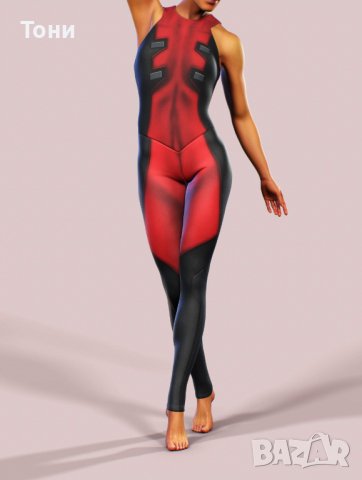 The Superhero Costume цяло боди за фитнес , размер М , снимка 2 - Спортни екипи - 42120795
