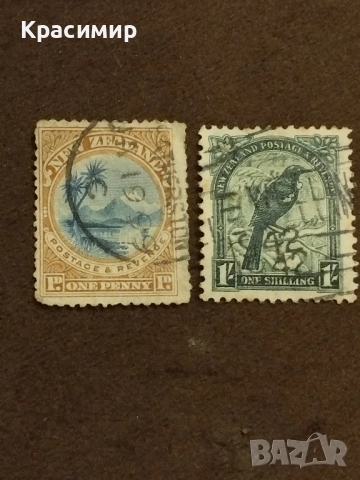 Нова Зеландия 1898 г , снимка 5 - Филателия - 52498577