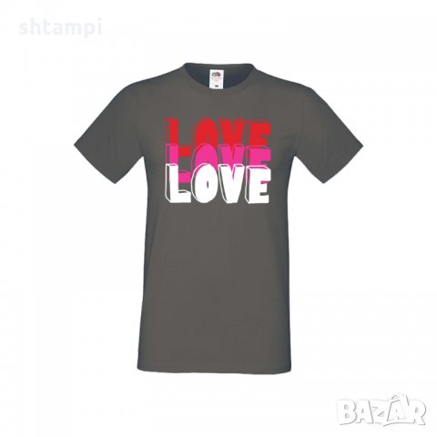 Мъжка тениска Свети Валентин LOVE LOVE LOVE 1, снимка 6 - Тениски - 35713882