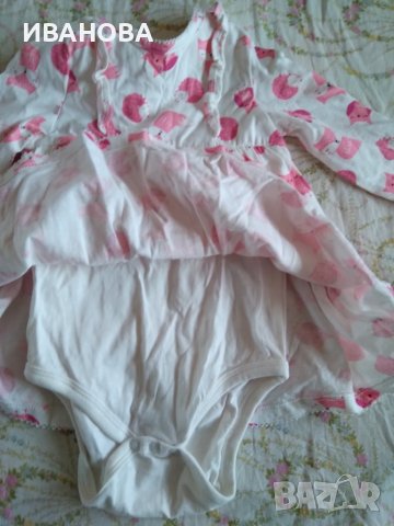 Рокличка -боди размер 92 см / 18-24 мес., снимка 6 - Бебешки рокли - 41447871