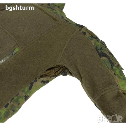 Яке полар , с подсилени гръб, рамене и лакти , модел "Combat", M05 camo, снимка 3 - Якета - 48043551