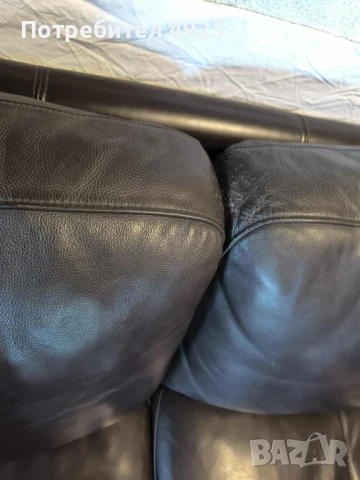 Кожен диван (100% естествена кожа), снимка 4 - Дивани и мека мебел - 51059381