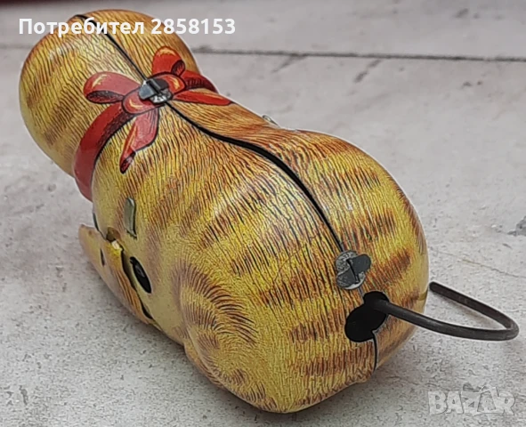 Колекционерска ламаринена играчка ,работи , снимка 6 - Антикварни и старинни предмети - 50623891