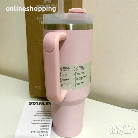 **НОВА** термо чаша Stanley Quencher H2.0 FlowState Tumbler 40oz/1.18L , снимка 4 - Други стоки за дома - 53023859