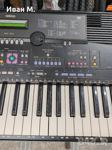 синтезатор Yamaha PSR 1700 , снимка 4 - Синтезатори - 55805376