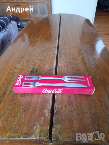 Прибори,Нож и Вилица Кока Кола,Coca Cola