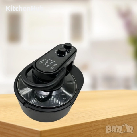 Еър Фрайър SGRALETT HN-900 – Интелигентно и здравословно готвене с 10L капацитет, снимка 4 - Фритюрници - 52382560