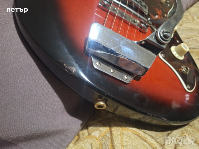 Ретро японска електрическа китара, снимка 13 - Китари - 53156514