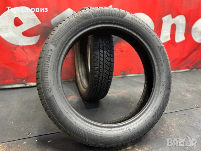 155 70 19, Зимни гуми, Continental WinterContactTS850P, 2 броя, снимка 5 - Гуми и джанти - 53620588