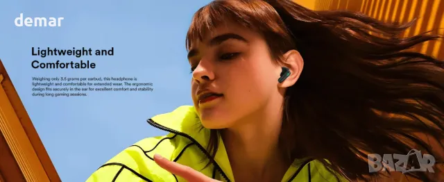 Безжични слушалки ANCwear с Bluetooth 5.3 с емблема на паяк,стикери,HiFi стерео звук,тип C зареждане, снимка 6 - Безжични слушалки - 48239625