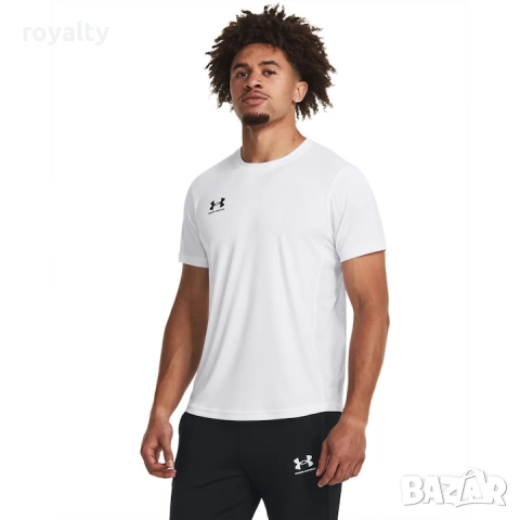 Under Armour Оригинална Фитнес Тениска Бяла